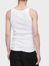 Taped Cotton Tank Top
