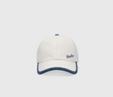 Golfer Baseball Cap With Leather Details