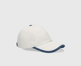 Golfer Baseball Cap With Leather Details