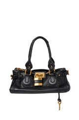 PADDINGTON BAG IN GRAINED LEATHER
