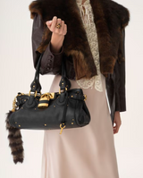 PADDINGTON BAG IN GRAINED LEATHER