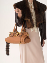 PADDINGTON BAG IN GRAINED LEATHER