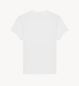 CASSANDRE T-SHIRT IN RIBBED COTTON JERSEY