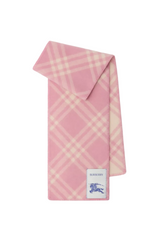 Check Wool Scarf