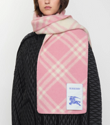 Check Wool Scarf