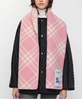 Check Wool Scarf