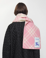 Check Wool Scarf
