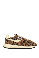 REELWIND LOW SNEAKERS IN LEOPARD SUEDE AND RUTABAGA LEATHER