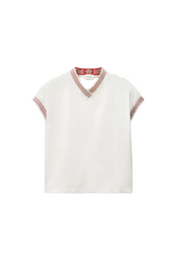 Jacquard Stretch Cotton-Jersey T-Shirt