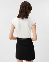 Jacquard Stretch Cotton-Jersey T-Shirt