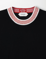 Jacquard Stretch Cotton-Jersey T-Shirt