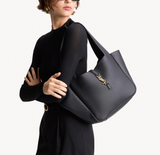 LE 5 À 7 SMALL BEA IN GRAINED LEATHER