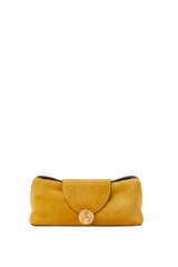 Vivian Suede Clutch