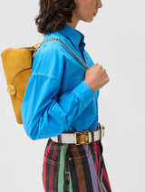 Vivian Suede Clutch