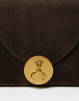 Vivian Suede Clutch