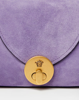 Vivian Suede Clutch