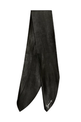 Scarf in leather