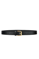 Voyou belt in shiny leather