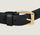 Voyou belt in shiny leather