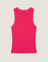 Slim fit tank top in cotton with Givenchy Paris print