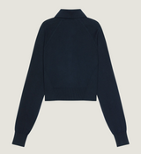 Polo in cotton and silk