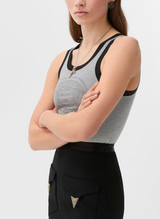 Printed Cotton-Jersey Tank Top