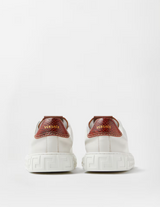 Greca Leather Sneakers