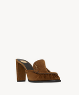 LE LOAFER MULES IN SUEDE