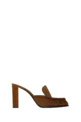 LE LOAFER MULES IN SUEDE