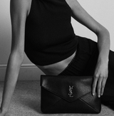 CASSANDRE LARGE ENVELOPE POUCH IN LAMBSKIN