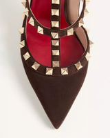 Rockstud Suede Pumps 100mm