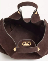 Valentino Garavani Large Shopping Bag in Soft Suede