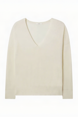 V-Neck Sweater in Fine Cashmere