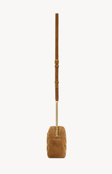 LOULOU CAMERA BAG IN MATELASSÉ SUEDE