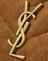 LOULOU CAMERA BAG IN MATELASSÉ SUEDE