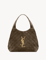 ICARE MEDIUM IN QUILTED SUEDE