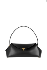 T-lock leather shoulder black
