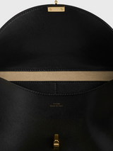 T-lock leather shoulder black