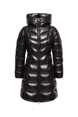 Marusse Hooded Mid-Length Down Jacket