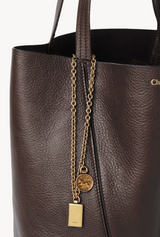 CHLOÉ SPIN TOTE BAG IN GRAINED LEATHER