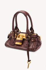 SMALL PADDINGTON BAG IN GRAINED LEATHER