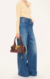 SMALL PADDINGTON BAG IN GRAINED LEATHER