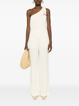 One-Shoulder Jumpsuit in linen