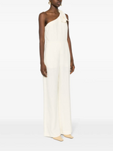 One-Shoulder Jumpsuit in linen