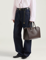 Medium Antigona Catchall bag in shiny grained leather