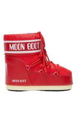 ICON LOW RED NYLON BOOTS