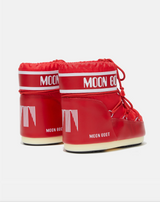ICON LOW RED NYLON BOOTS