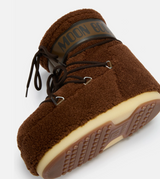 ICON LOW BROWN FLEECE BOOTS