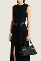 Midi dress in wool