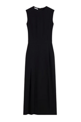 Midi dress in wool